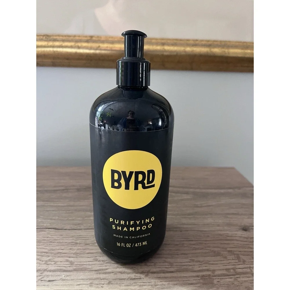 New! BYRD Purifying Shampoo 16 oz Made In California